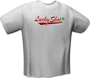 GamersWear LUCKY SHOT T-Shirt Grey (S) (5025-S) 1