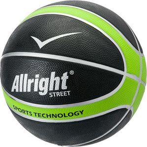 Allright Piłka koszykowa Allright Street czarno-zielona rozmiar 7 uniwersalny 1