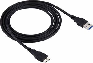 Kabel USB Puluz USB-A - micro-B 1.5 m Czarny (SB4136) 1