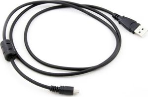 Kabel USB Xrec USB-A - mini DisplayPort 1.15 m Czarny (SB2909) 1