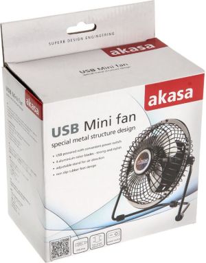 Wentylator USB Akasa Stołowy (AK-UFN01-BK) 5