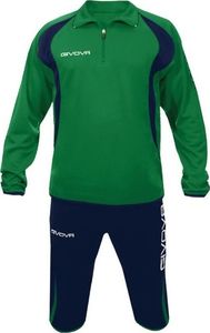 Givova Dres treningowy bluza + spodnie Givova Giove zielono-granatowy 3XS 1