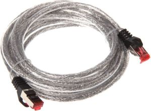 InLine 3m Cat.6 kabel sieciowy 1000 Mbit RJ45 przeźroczysty (76403T) 2