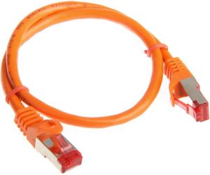 InLine 0.5m Cat.6 kabel sieciowy1000 Mbit RJ45 - pomarańczowy (76450O) 2