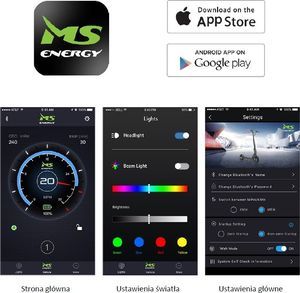 Hulajnoga elektryczna MS Energy Neutron N3 czerwona 12