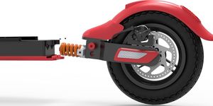 Hulajnoga elektryczna MS Energy Neutron N3 czerwona 8