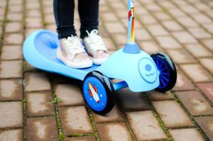 Hulajnoga elektryczna HL sports Hulajnoga elektryczna niebieska 4