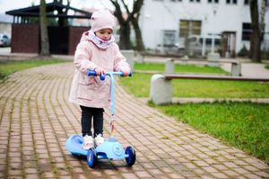 Hulajnoga elektryczna HL sports Hulajnoga elektryczna niebieska 5