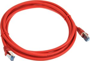 InLine Patch kabel sieciowy Cat.6A, S/FTP (PiMf), 500MHz, czerwony, 3m (76803R) 2