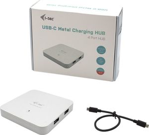 HUB USB I-TEC 1x USB-C  + 4x USB-A 3.0 (C31HUBMETAL4) 1