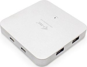 HUB USB I-TEC 1x USB-C  + 4x USB-A 3.0 (C31HUBMETAL4) 4
