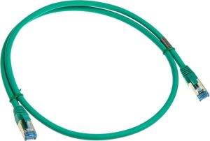 InLine Patch kabel sieciowy Cat.6A, S/FTP (PiMf), 500MHz, zielony, 1m (76811G) 2