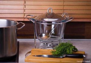 KingHoff PODGRZEWACZ ŻAROODPORNY WAZA 4,1L KINGHOFF KH-1413 2