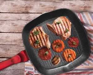 Patelnia Berlinger Haus zestaw Metallic Line Burgundy Edition 20 24 28cm 7