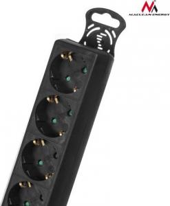 Listwa zasilająca Maclean 4 gniazda 3 m czarna (MCE196) 2