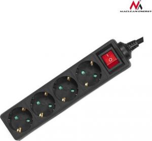 Listwa zasilająca Maclean 4 gniazda 3 m czarna (MCE196) 3