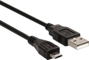 Kabel USB Maclean USB-A - microUSB 1.5 m Czarny (MCTV-758) 1