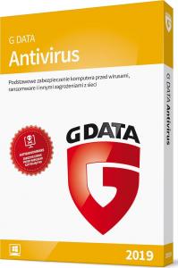 Gdata AntiVirus 2 urządzenia 12 miesięcy  (G82043) 1
