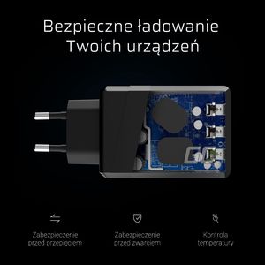 Ładowarka Green Cell ChargeSource 3 3x USB-A 2.4 A (CHARGC03) 4