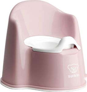 BabyBjorn BABYBJÖRN - Potty Chair - Powder pink/White 1