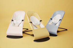 BabyBjorn Leżaczek Bouncer Balance niebiesko-szary 3