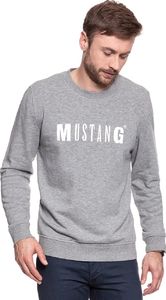 Mustang Bluza męska Logo Sweatshirt Mid Grey Melange r. XXL (1006290 4140) 1