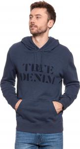 Mustang Bluza męska Terry Hoodie Blue Nights r. XXL (1006030 4085) 1