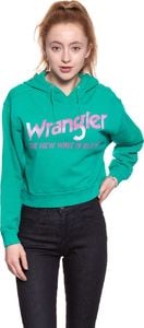 Wrangler WRANGLER CROP HOODIE SPECTRA GREEN W6068IGWB L 1