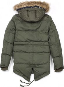 Kurtka męska Adidas Kurtka męska Neo Stmajo Jackets Parka oliwkowa r. XL (M32478) 2