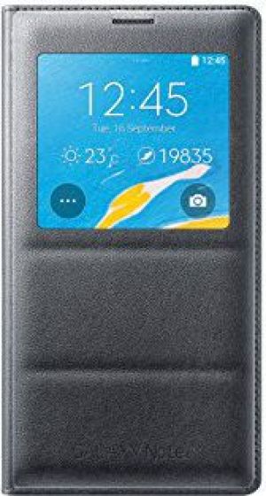Samsung Galaxy Note 4 czarne S-VIEW COVER CHARCOAL (EF-CN910BCEGWW) 1