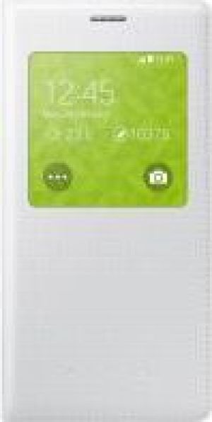 Samsung S View Cover Galaxy S5 Mini shimmery WHITE (EF-CG800BHEGWW) 3