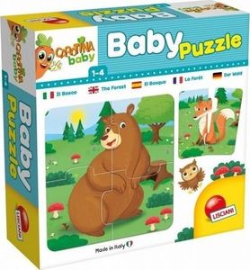 Lisciani Carotina Baby Puzzle Zwierzęta leśne (80076) 1