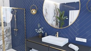 Umywalka Rea REA-U8902 UMYWALKA KONGLOMERATOWA GOYA 60 // CE.REA.U-GOYA-60 6