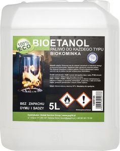 GSG Bioalkohol bioetanol BIO paliwo do biokominka 5L (1009195) 1