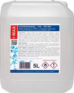 GSG Alkohol izopropylowy Izopropanol IPA I-MAX 99,9% 5L 1
