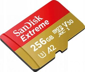Karta SanDisk Extreme MicroSDXC 256 GB Class 10 UHS-I/U3 A2 V30 (14770 [11497265]) 1