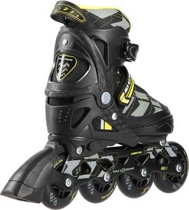 Rolki Nils Extreme NA11002 rekreacyjne regulowane czarne r. 31-34 4