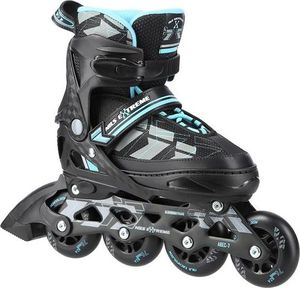 Rolki Nils Extreme NA11002 rekreacyjne regulowane czarne r. 39-42 2
