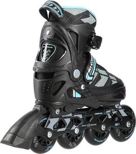 Rolki Nils Extreme NA11002 rekreacyjne regulowane czarne r. 35-38 4