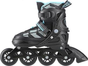 Rolki Nils Extreme NA11002 rekreacyjne regulowane czarne r. 35-38 5