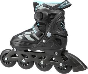 Rolki Nils Extreme NA11002 rekreacyjne regulowane czarne r. 31-34 3