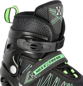 Rolki Nils Extreme NH11912-A z wymienną płozą regulowane czarne r. 35-38 6