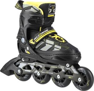 Rolki Nils Extreme NA11002 rekreacyjne regulowane czarne r. 39-42 2