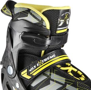 Rolki Nils Extreme NA11002 rekreacyjne regulowane czarne r. 39-42 7