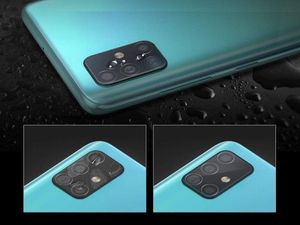 Ringke 3x Szkło Ringke ID Glass na aparat obiektyw do Samsung Galaxy A51 uniwersalny 4