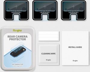 Ringke 3x Szkło Ringke ID Glass na aparat obiektyw do Samsung Galaxy S20 uniwersalny 11