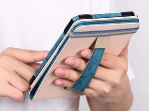 Pokrowiec Alogy Slim Leather Kindle Paperwhite 4 Niebieski 4