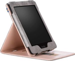 Pokrowiec Alogy Slim Leather Kindle Paperwhite 4 Szary 3