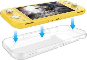 Alogy etui na Nintendo Switch Lite przeźroczyste 5