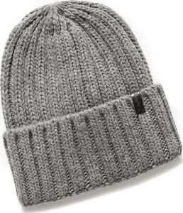 Wrangler WRANGLER CHUNKY KNIT HAT MID GREY MEL W0M34AH37 ONE SIZE 1